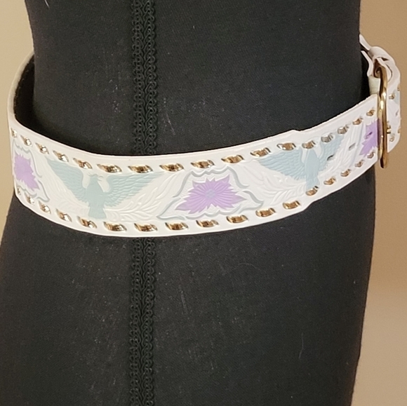 LINDA LUNDSTRÖM Leather Belt, Size Medium - Picture 5 of 15